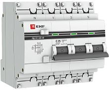 Автомат дифференциального тока АВДТ EKF PROxima АД-32 4п 16А 30мА 4,5кА C тип AC картинка
